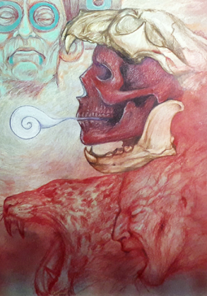 La llegada al Mictlán Andrés Vilchis