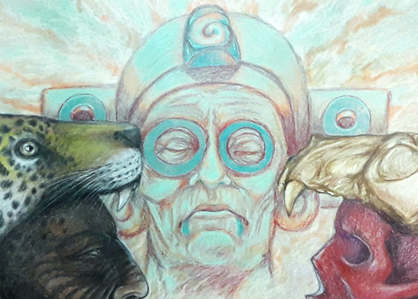 La llegada al Mictlán Andrés Vilchis